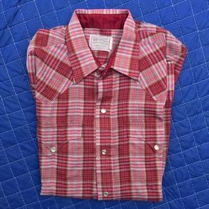 1970s Cowboy Western Shirt